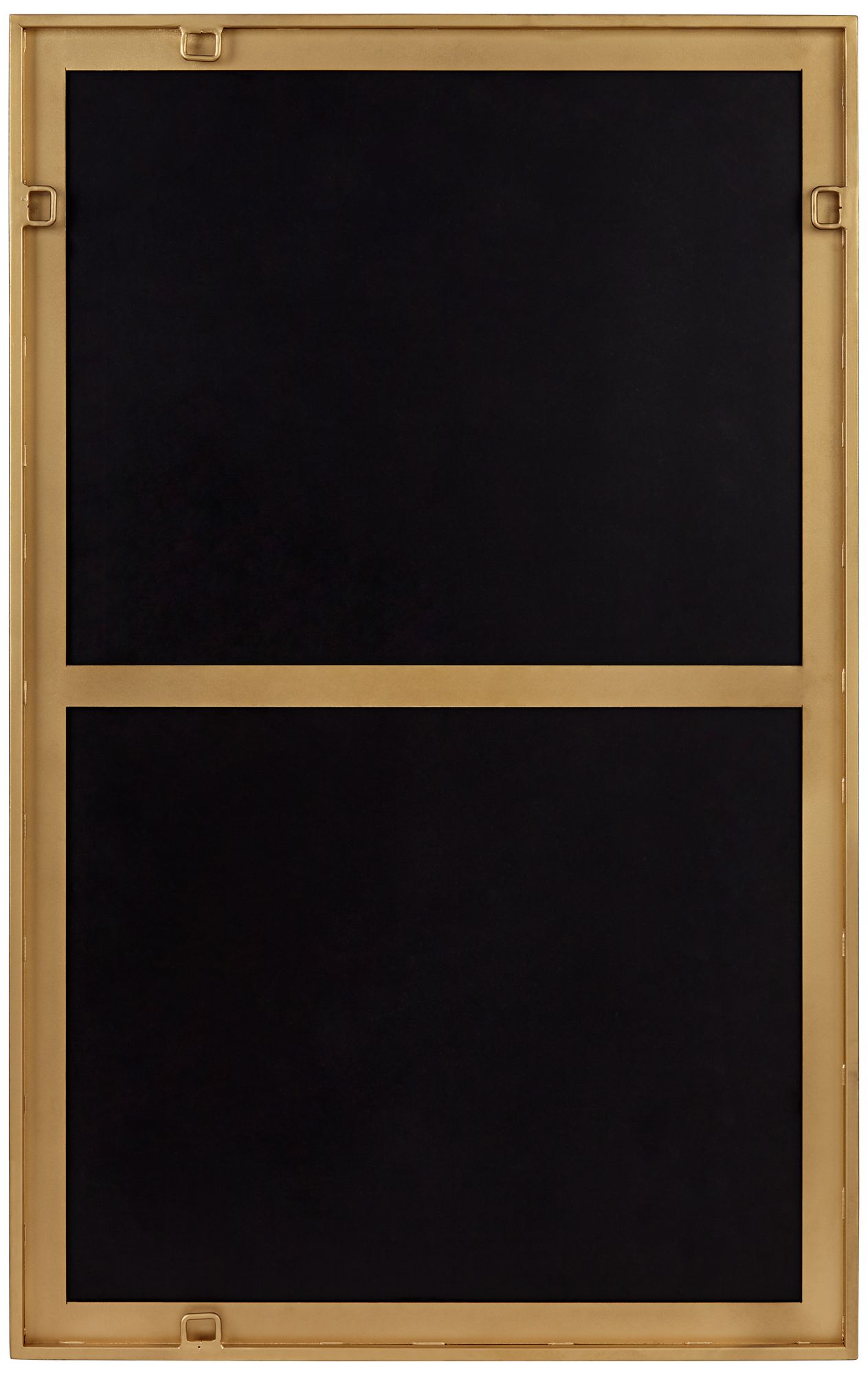 Uttermost Batavia 24x38 Dark Bronze Wall Mirror with Button Detail Set of 2