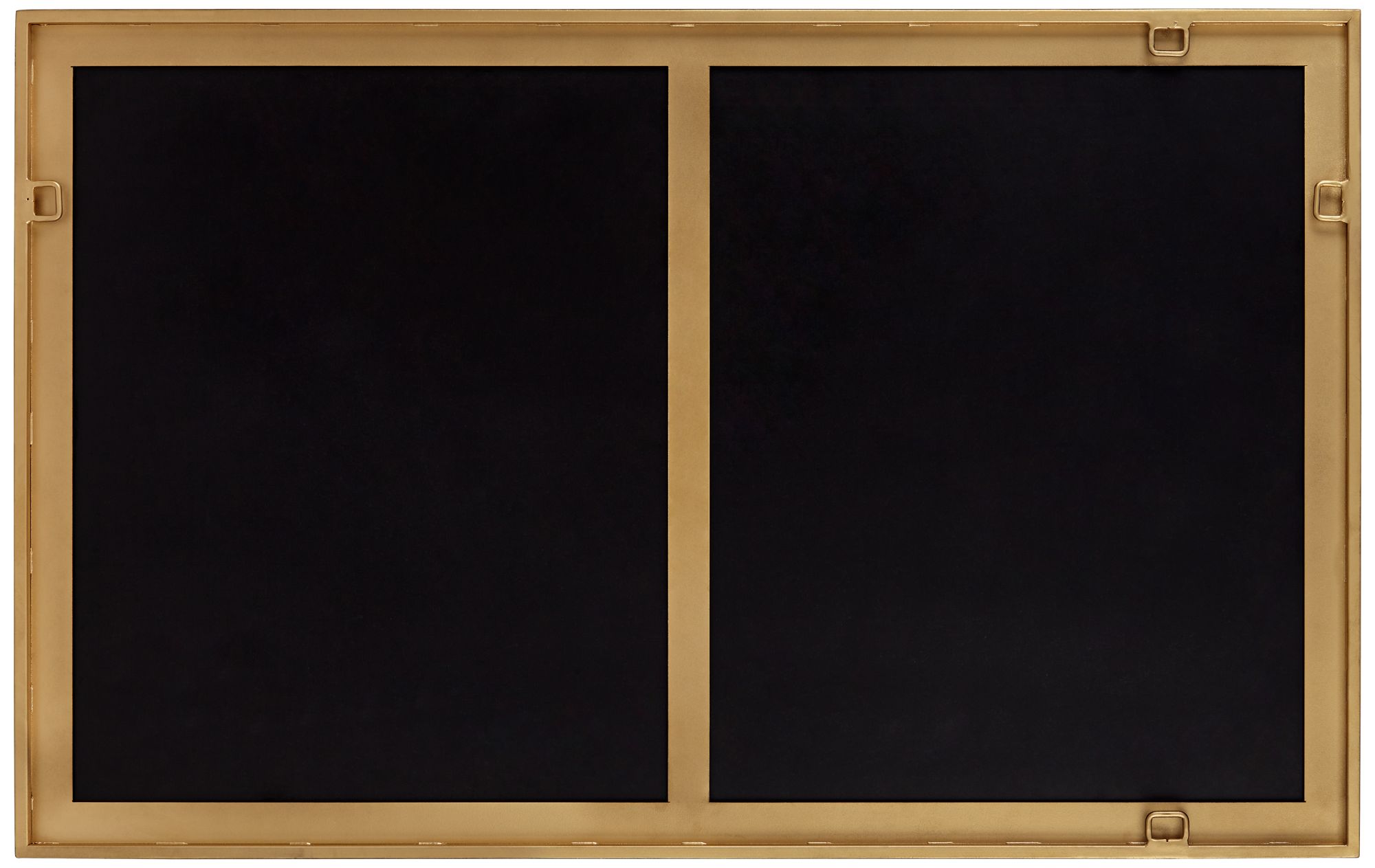Uttermost Batavia 24x38 Dark Bronze Wall Mirror with Button Detail Set of 2