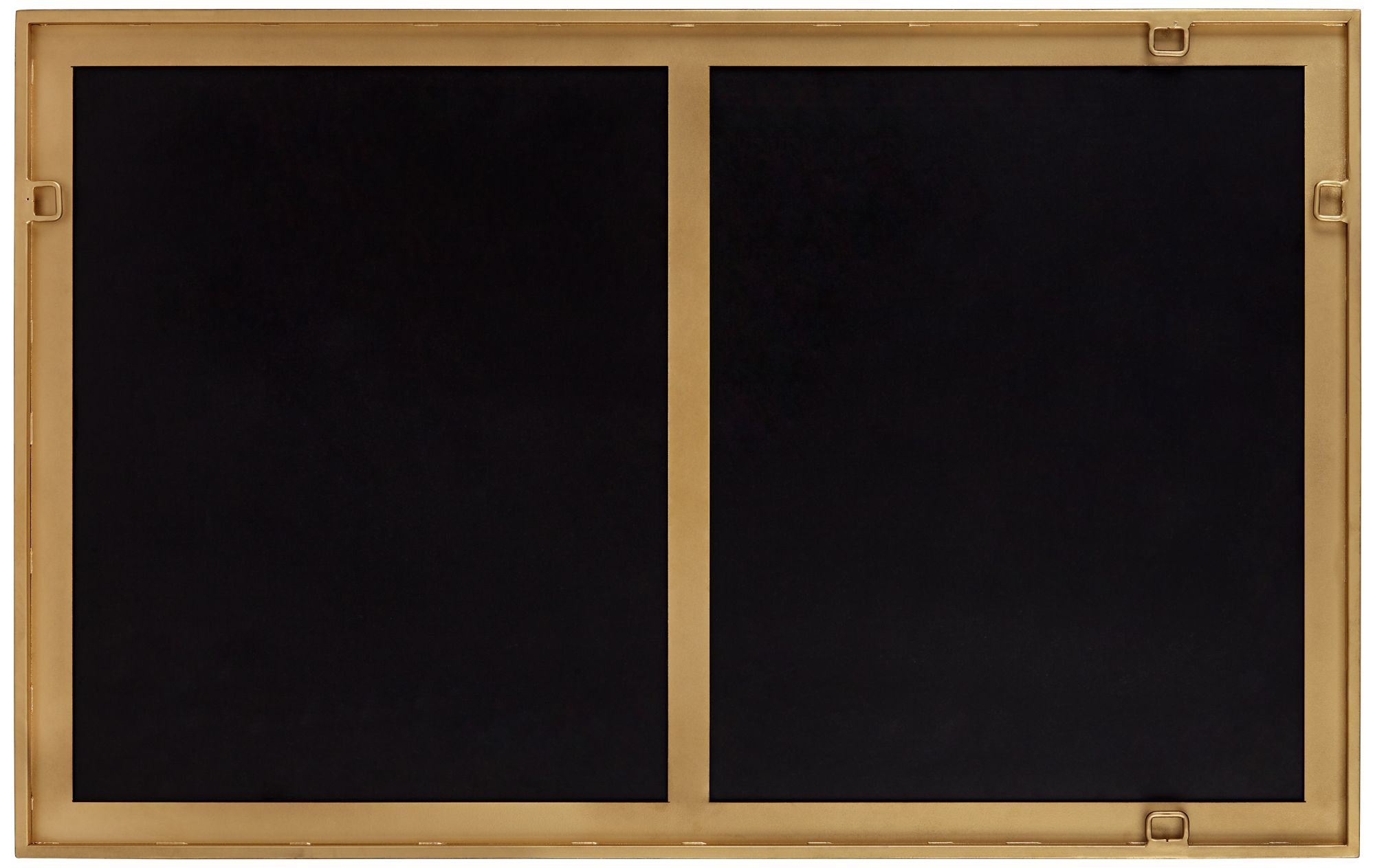 Uttermost Batavia 24x38 Dark Bronze Wall Mirror with Button Detail