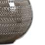4_Uttermost Batova 24 1/2" Smoke Gray Glaze Teardrop Ceramic Table Lamp more views