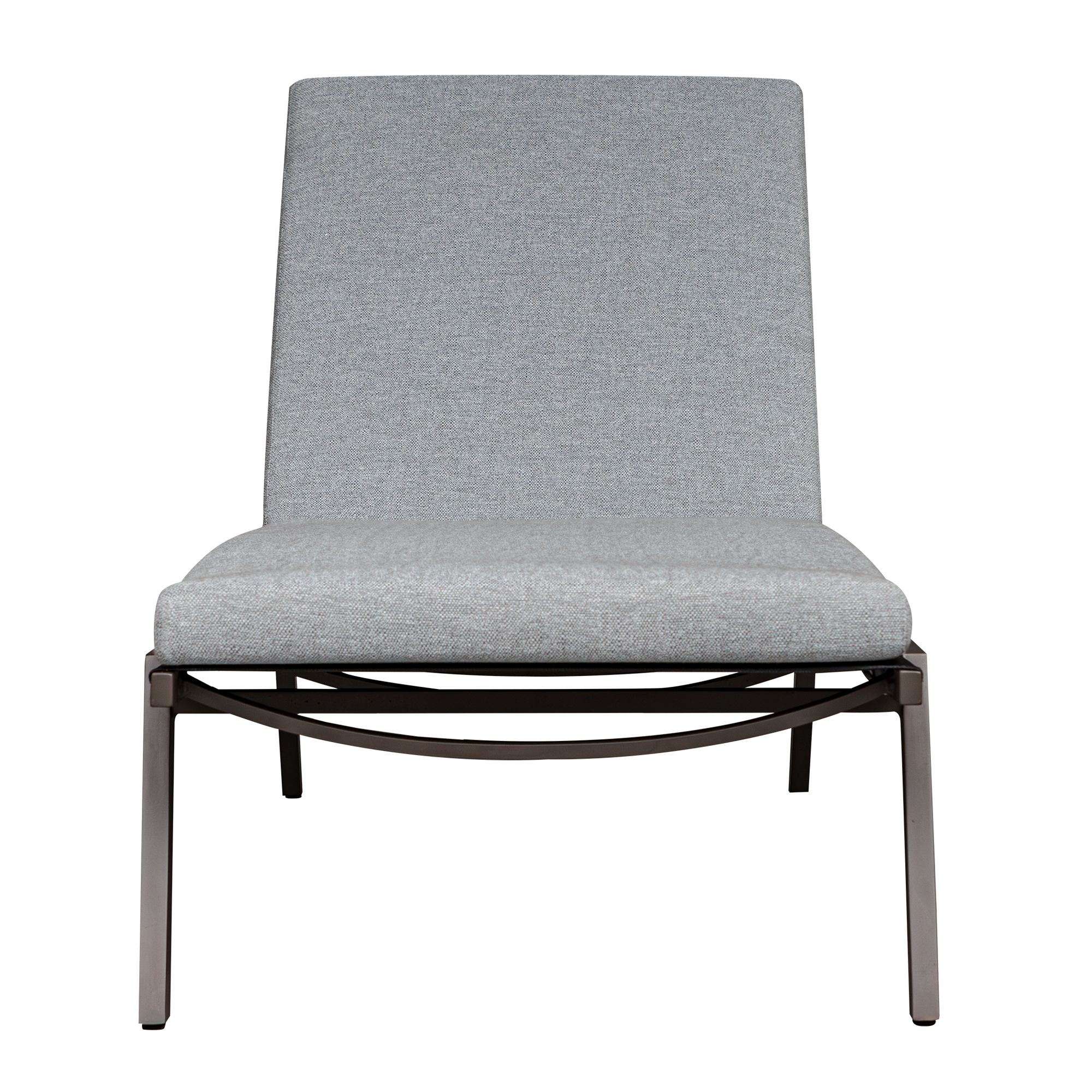 Uttermost Bea Charcoal Gray Outdoor Pool Chaise Cushion
