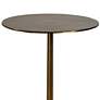 Uttermost Beacon 14" Wide Antique Gold Tripod Accent Table