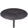 4_Uttermost Beacon 14" Wide Antique Nickel Tripod Accent Table more views