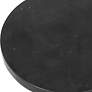 4_Uttermost Bead 10" Wide Black Marble Round Drink Table more views