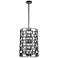 Uttermost Becton Matte Black 6-Light. Pendant Light