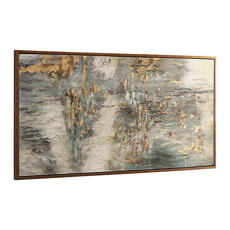Image 3 Uttermost Behind The Falls 69 3/4"W Framed Canvas Wall Art more views