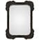 Uttermost Bellano Aged Black 31 1/2" x 42" Wall Mirror