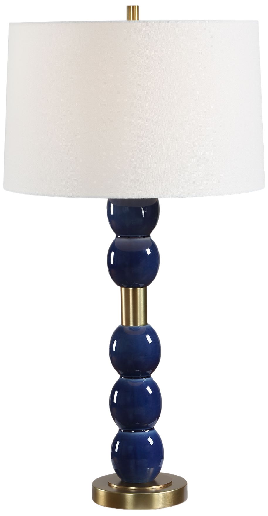 Uttermost Bellore 30 1/2" Denim Blue Ceramic Table Lamp