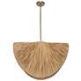 5_Uttermost Bend 28 3/4" Wide x 15" Deep 1 Lt Raffia Palm Pendant more views
