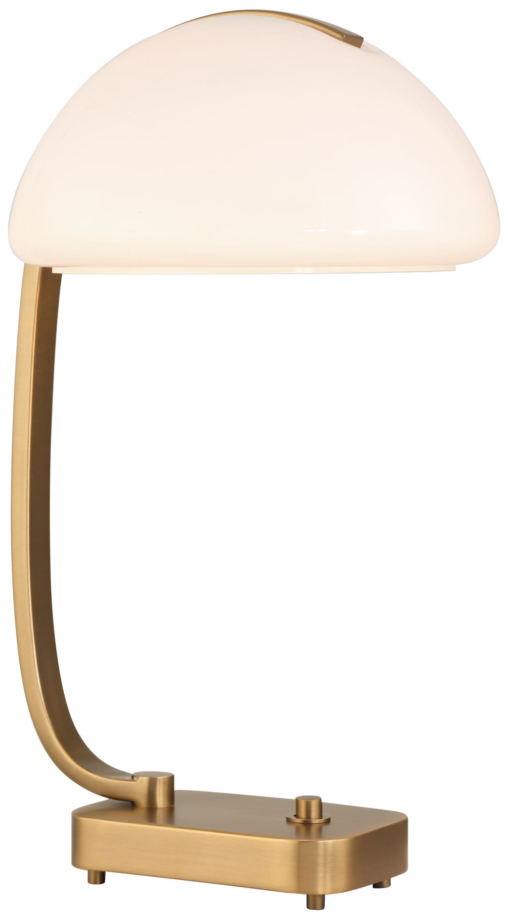 Image 2 Uttermost Bend The Rules 19 1/2" Brass Table Lamp