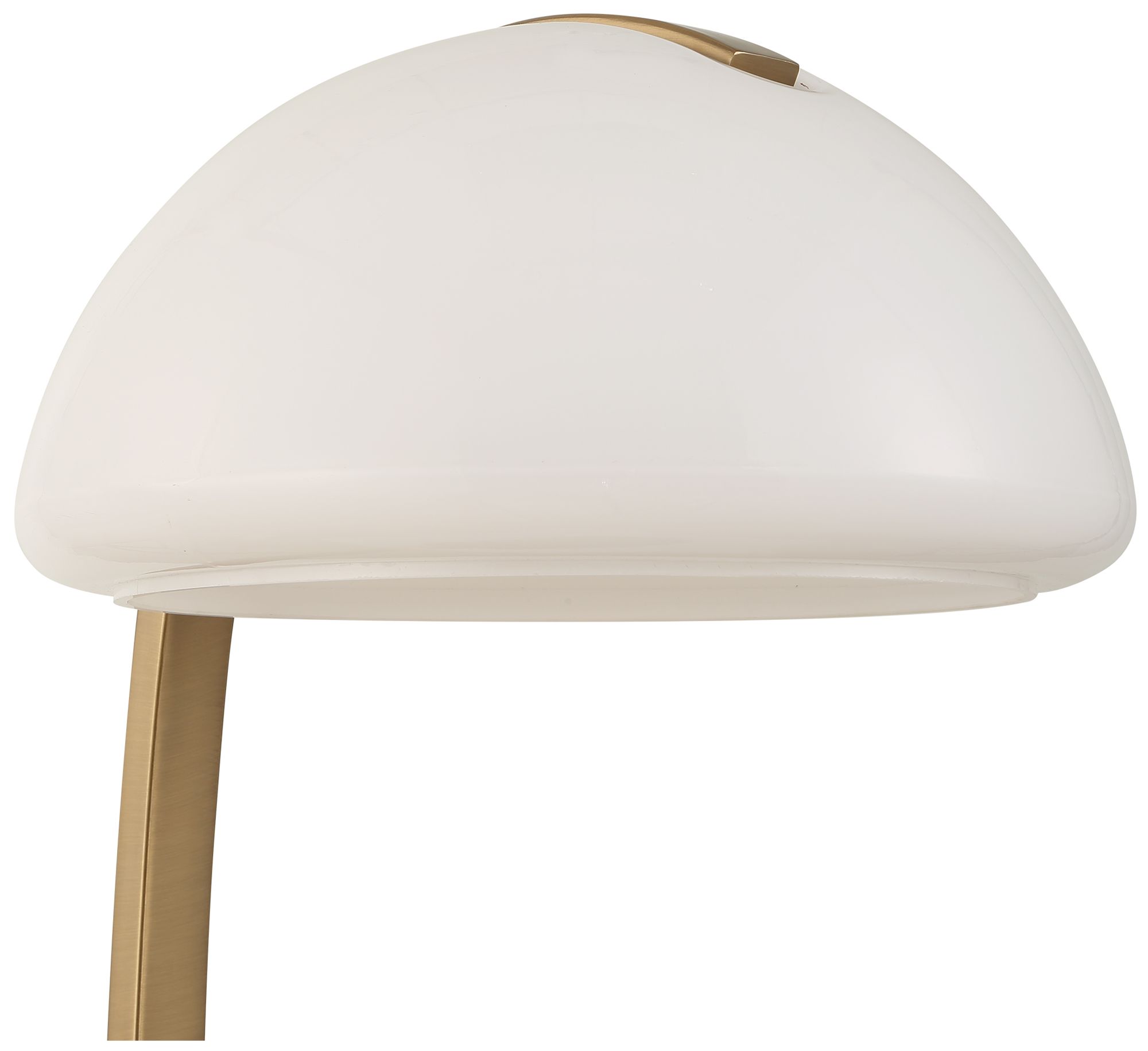 Image 7 Uttermost Bend The Rules 19 1/2" Brass Table Lamp more views