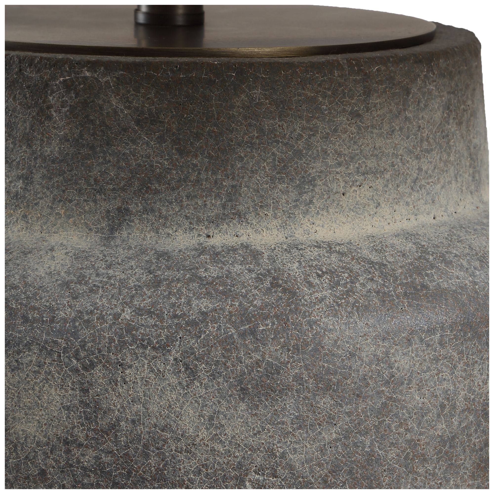 Image 6 Uttermost Benedet 23 1/4" Gray Wash Ceramic Table Lamp more views