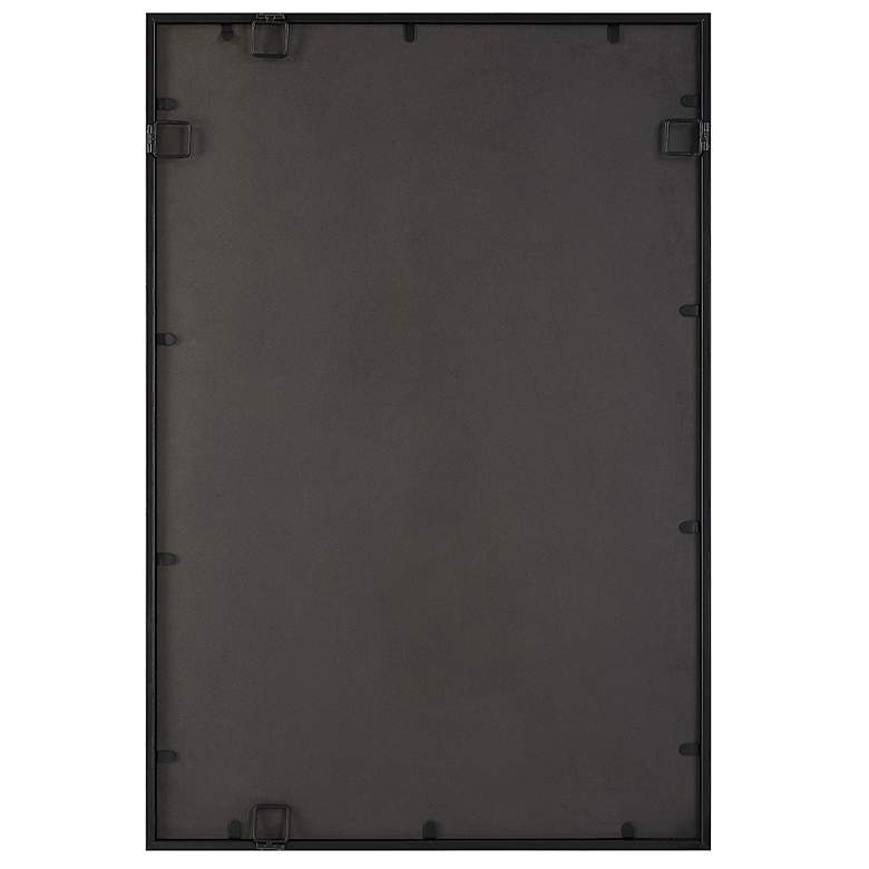 Image 7 Uttermost Benedo Black 24" x 36" Rectangular Wall Mirror more views