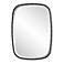 Uttermost Benedo Black 26" x 36" Rectangular Wall Mirror