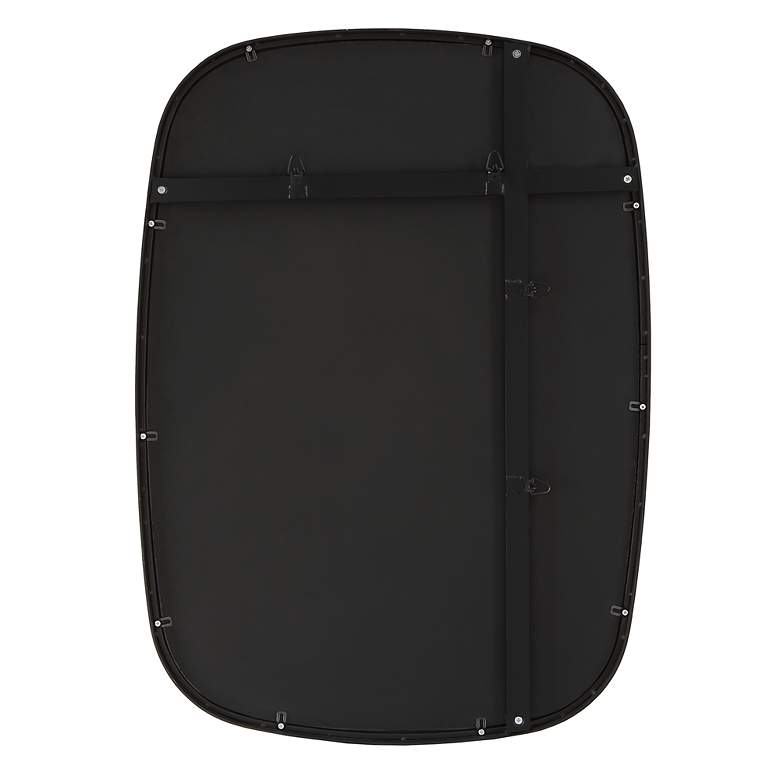 Image 7 Uttermost Benedo Black 26" x 36" Rectangular Wall Mirror more views