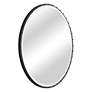 7_Uttermost Benedo Rustic Black 42" Round Oversized Mirror more views