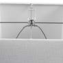 5_Uttermost Bennett 32 1/2" Glossy White Ceramic Buffet Table Lamp more views