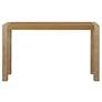 2_Uttermost Bentley 52" Wide Oak Veneer Console Table