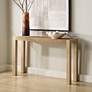 Thumbnail3 of Uttermost Bentley 52" Wide Oak Veneer Console Table more views