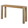 Thumbnail4 of Uttermost Bentley 52" Wide Oak Veneer Console Table more views