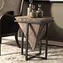 Thumbnail1 of Uttermost Bertrand 18 1/4" Wide Aged Black Accent Table