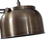 3_Uttermost Bessemer 62" Plated Modern Brass and Black Floor Lamp more views