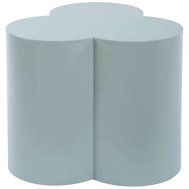 Image 2 Uttermost Beven Outdoor 16" H x 17 3/4" Blue  Accent Table