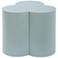 Uttermost Beven Outdoor 16" H x 17 3/4" Blue Accent Table