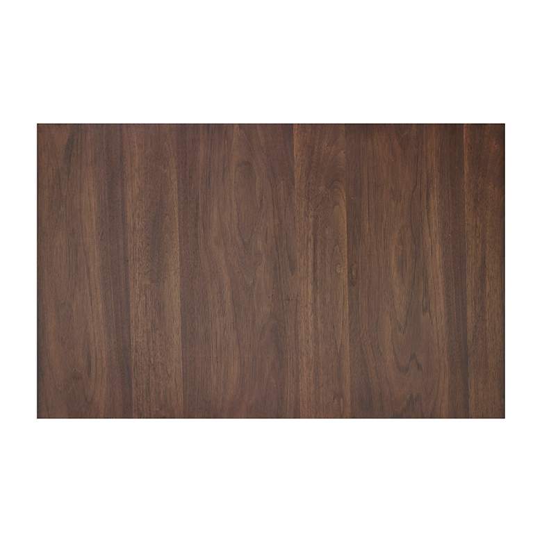 Image 5 Uttermost Bexley 25" Wide Dark Walnut 1-Drawer Side Table more views