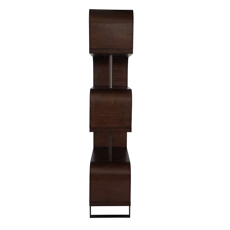 Image 4 Uttermost Bia 32" x 80" Chocolate Etagere more views