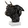 Uttermost Bison Bust 13" High Tarnished Bronze Statue