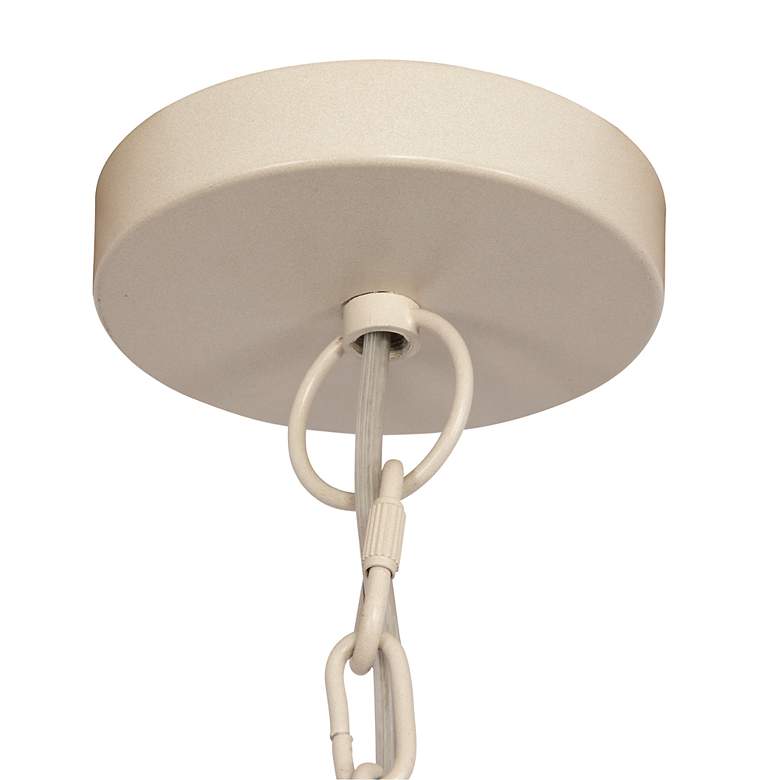 Image 5 Uttermost Biswas 24" Wide Natural Jute Drum Pendant Light more views
