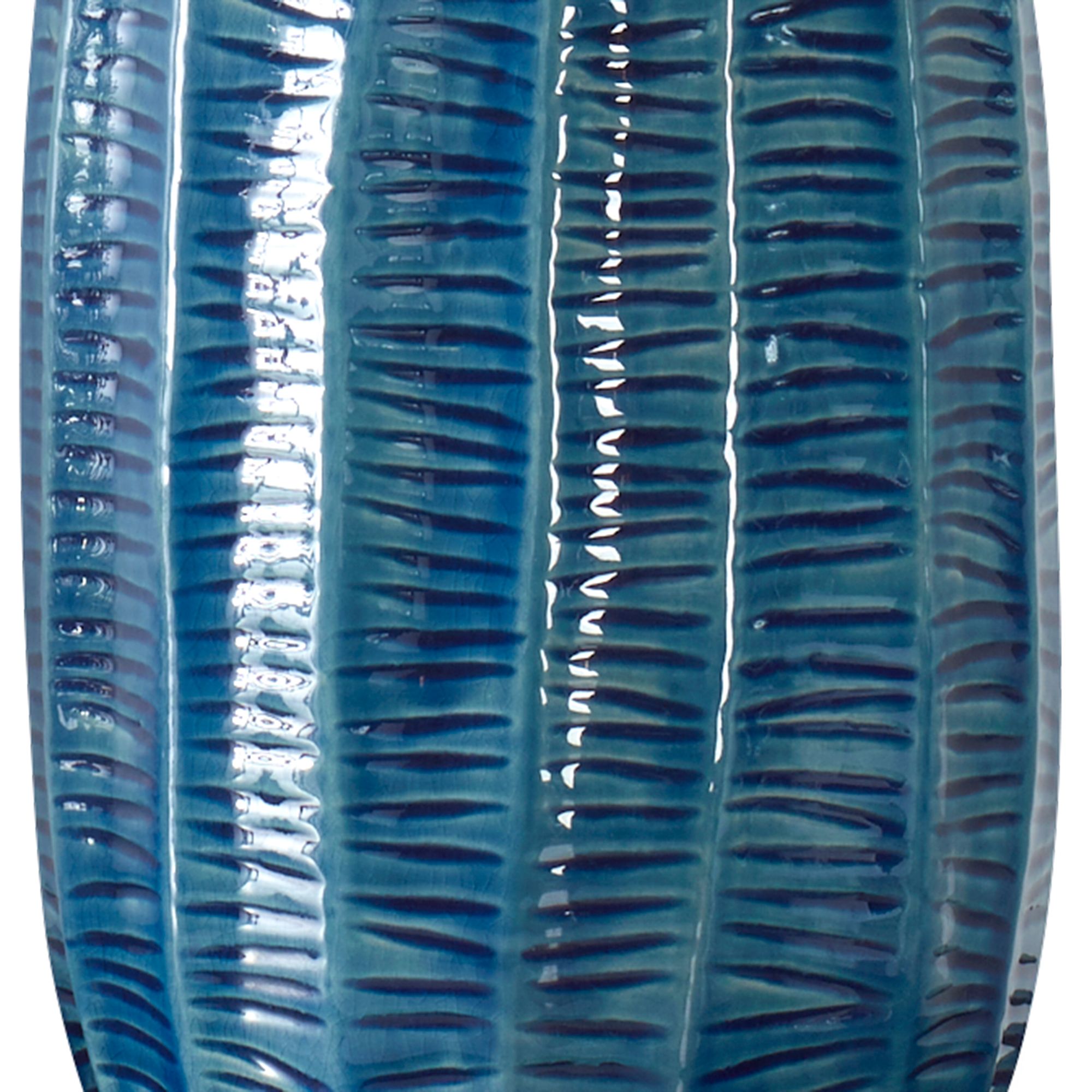 Image 6 Uttermost Bixby 28 3/4" Coastal Modern Blue Ceramic Table Lamp more views