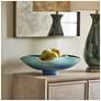 3_Uttermost Blue Lagoon Indoor-Outdoor Bowl more views
