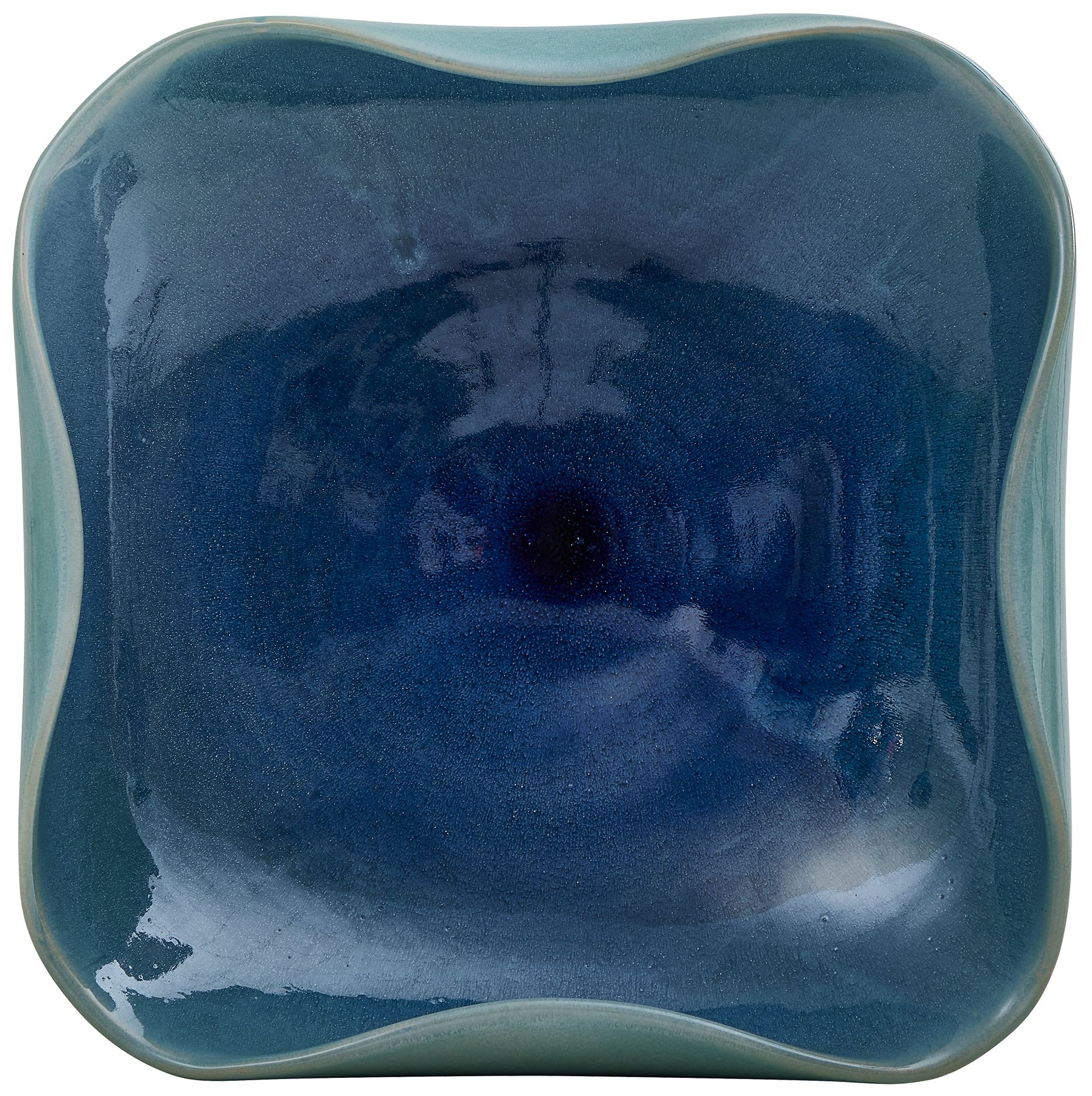 Image 6 Uttermost Blue Lagoon Indoor-Outdoor Bowl more views
