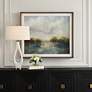 1_Uttermost Blue Reverie 41 3/4" x 35 3/4" Framed Print