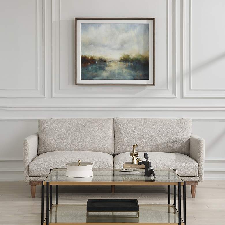 Image 4 Uttermost Blue Reverie 41 3/4" x 35 3/4" Framed Print more views