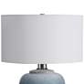 Uttermost Blue Waters 26 1/2" High Ombre Light Blue Ceramic Table Lamp