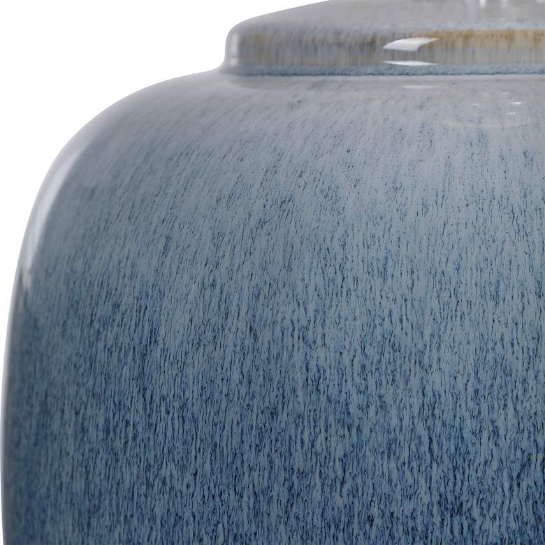 Image 5 Uttermost Blue Waters 26 1/2" High Ombre Light Blue Ceramic Table Lamp more views