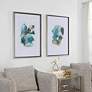 3_Uttermost Blueprints 40" High 2-Piece Framed Wall Art Set more views