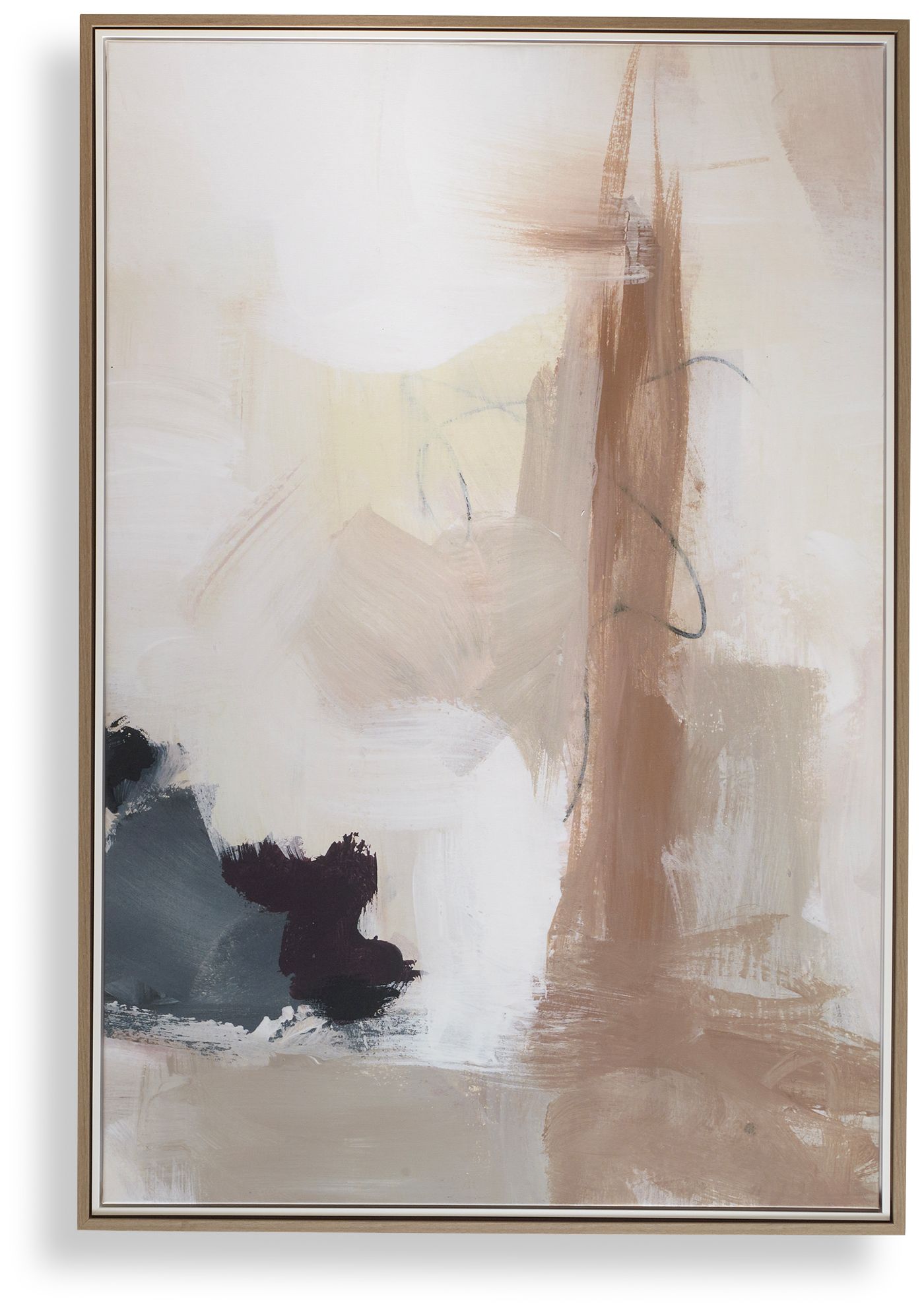 Image 2 Uttermost Bluster 62.7" x 42.7" Framed Canvas Wall Art