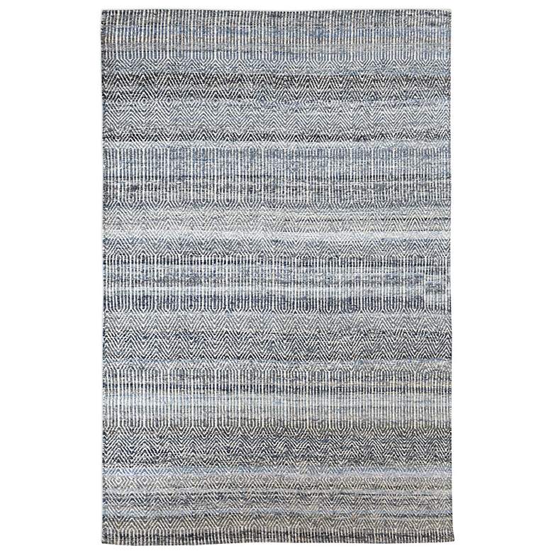 Image 1 Uttermost Bolivia 5'x8' Blue Birds Eye Area Rug