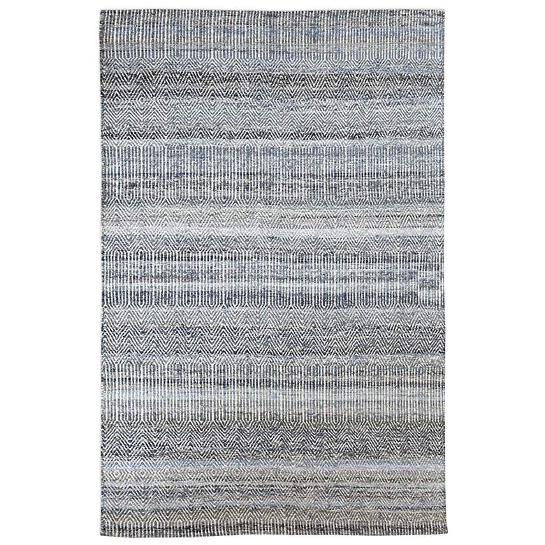 Image 1 Uttermost Bolivia 5&#39;x8&#39; Blue Birds Eye Area Rug