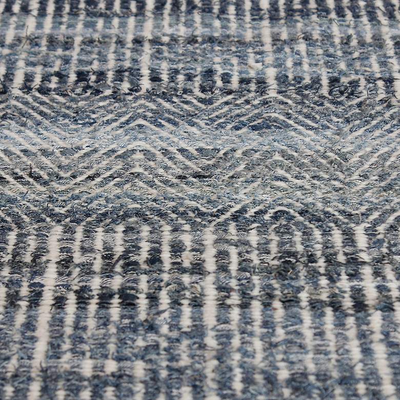 Image 3 Uttermost Bolivia 5'x8' Blue Birds Eye Area Rug more views