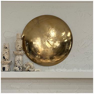 Uttermost Bombay 31.5" Gold Indoor-Outdoor Metal Wall Decor