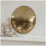 3_Uttermost Bombay 31.5" Gold Indoor-Outdoor Metal Wall Decor more views