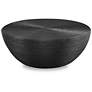 Thumbnail2 of Uttermost Bongo 44" Wide Black Natural Rattan Coffee Table
