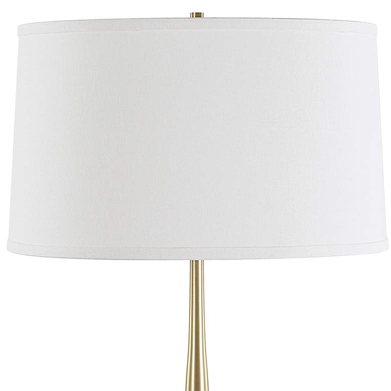Image 5 Uttermost Booker 34 1/4" Antique Brass Table Lamp more views
