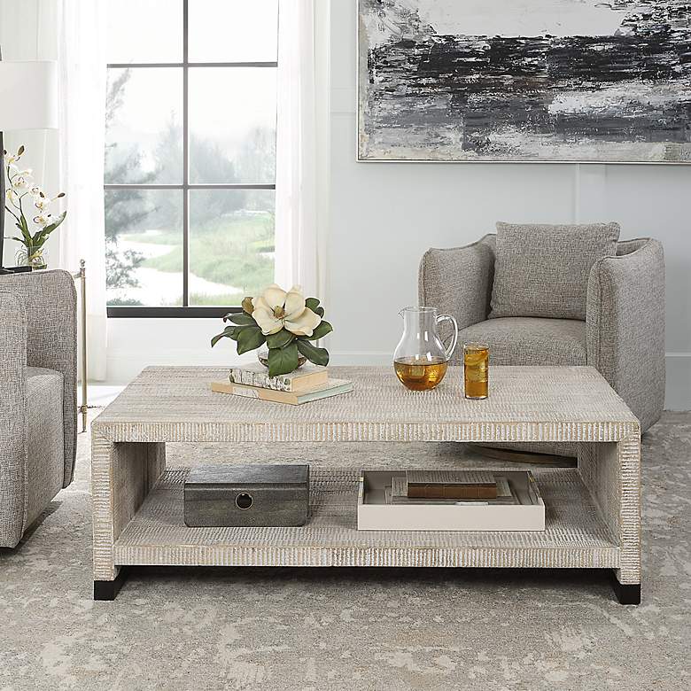 Image 3 Uttermost Bosk 53.88" L x 29.88" D x 18.13" H Natural Coffee more views
