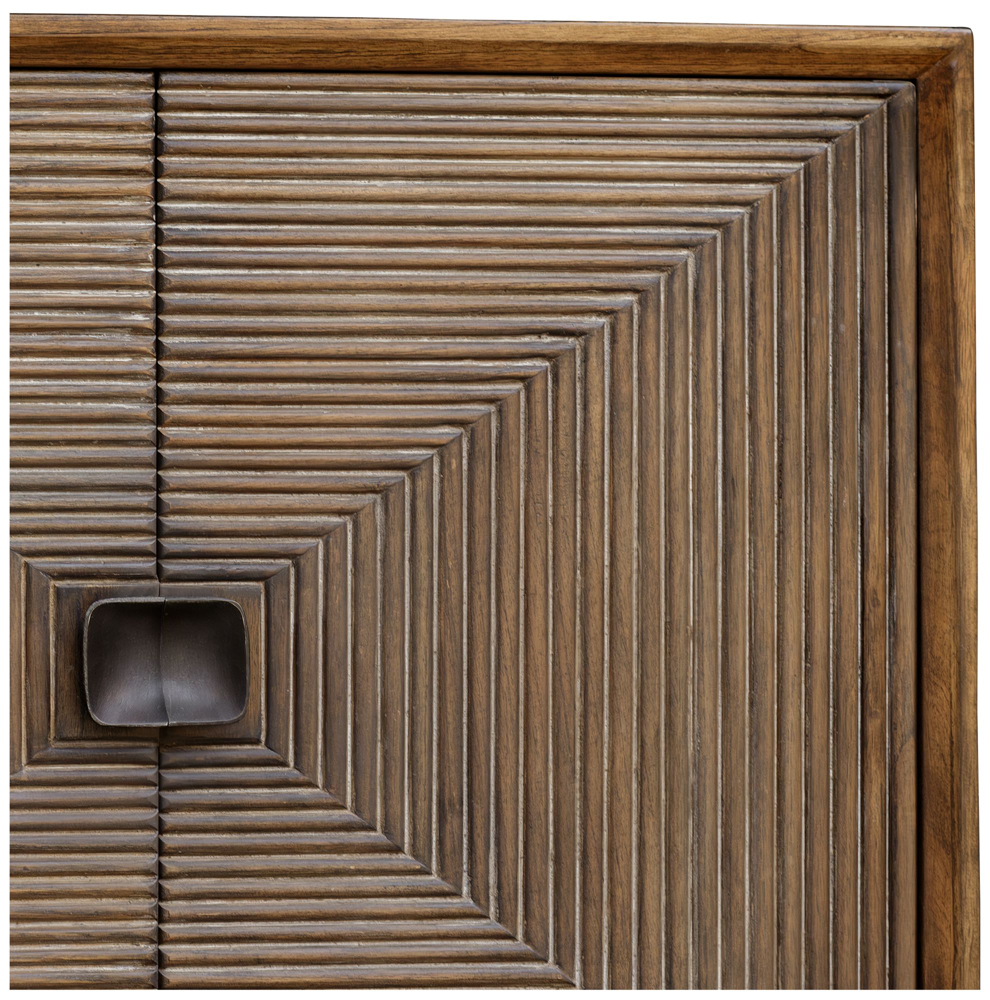 Image 5 Uttermost Bottom Line 2 Door Wood Cabinet more views